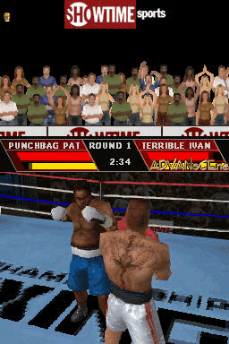 Showtime Championship Boxing screenshot 3 for Nintendo DS